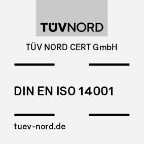 Zertifikat DIN EN ISO 14001