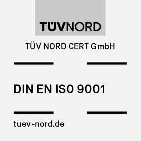 Zertifikat DIN EN ISO 9001